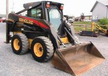 Smykem řízené nakladače New Holland LS 185 B