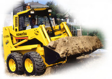 Smykem řízené nakladače Komatsu SK09J