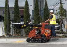 Smykem řízené nakladače Ditch Witch SK1050