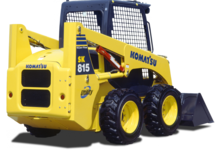 Smykem řízené nakladače Komatsu SK815-5