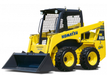 Smykem řízené nakladače Komatsu SK815-5E0
