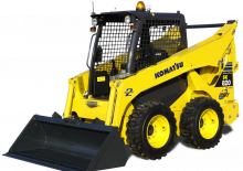 Smykem řízené nakladače Komatsu SK820-5E0