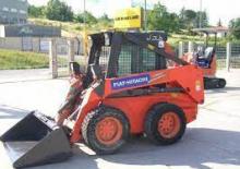 Smykem řízené nakladače Fiat-Hitachi SL 55 BH