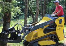 Smykem řízené nakladače Wacker Neuson SM100