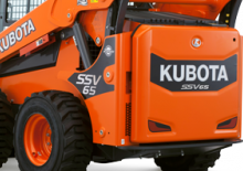 Smykem řízené nakladače Kubota SSV65PHC