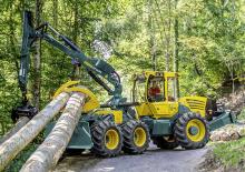 Speciální lesní traktory HSM 805 6WD