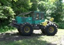 Speciální lesní traktory Timberjack TJ 360