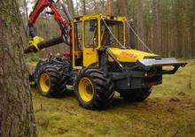 Speciální lesní traktory Welte W 110