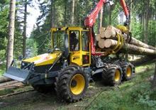 Speciální lesní traktory Welte W 130 K