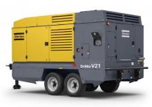 Stacionární vzduchové kompresory - dieslové, elektrické a benzínové Atlas Copco DrillAir V21
