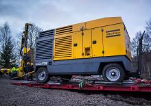 Stacionární vzduchové kompresory - dieslové, elektrické a benzínové Atlas Copco DrillAir Y35