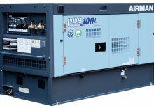 Stacionární vzduchové kompresory - dieslové, elektrické a benzínové Airman PDS100L-5C5