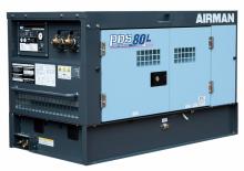 Stacionární vzduchové kompresory - dieslové, elektrické a benzínové Airman PDS80L-5C5