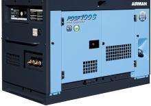 Stacionární vzduchové kompresory - dieslové, elektrické a benzínové Airman PDSF100S-5C3