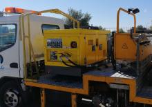 Stacionární vzduchové kompresory - dieslové, elektrické a benzínové Atlas Copco Utility U 110