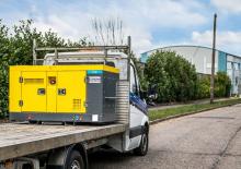 Stacionární vzduchové kompresory - dieslové, elektrické a benzínové Atlas Copco Utility U 190