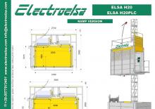 Stavební výtahy Electroelsa ELSA H20 PLC
