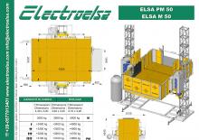 Stavební výtahy Electroelsa ELSA PM50