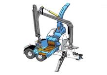 Štěpkovače Bruks 605 PT Trailer