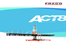 Stožárové šplhací pracovní plošiny Fraco ACT-8