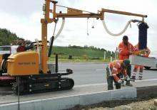 Stroje na pokládku dlažby Probst Transmobil TM-150-D-A
