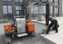 Stroje na pokládku dlažby Optimas Vacu Pallet  Mobil