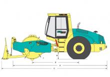 Tahačové válce Ammann ASC 110 D