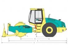 Tahačové válce Ammann ASC 200 PD / PDHD, PDHT