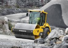 Tahačové válce Volvo SD160B