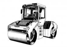 Tandemové vibrační válce Bomag BW 151 AD-4 AM