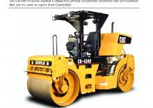 Tandemové vibrační válce Caterpillar CB-434D XW
