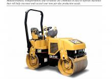 Tandemové vibrační válce Caterpillar CB224E