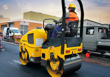 Tandemové vibrační válce Volvo DD22