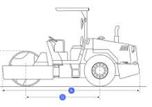 Tandemové vibrační válce Vibromax W 455*