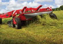 Tažené diskové žací lišty s kondicionérem Massey Ferguson DM 306 TRS-RC