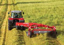 Tažené diskové žací lišty s kondicionérem Massey Ferguson DM306 TR-RC