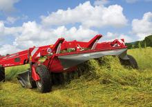 Tažené diskové žací lišty s kondicionérem Massey Ferguson DM357 HS-TR-RC