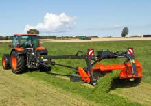 Tažené diskové žací lišty s kondicionérem Kubota DMC8532T