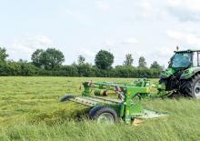 Tažené diskové žací lišty s kondicionérem Krone EasyCut 2801 CV