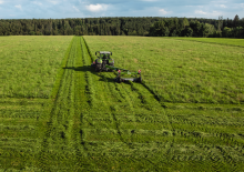 Tažené diskové žací lišty s kondicionérem Fendt Slicer 313 T KC