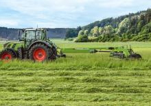 Tažené diskové žací lišty s kondicionérem Fendt Slicer 3575 TKC