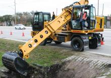 Teleskopická rypadla Gradall XL 3100 V