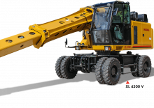 Teleskopická rypadla Gradall XL 4300 V