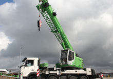 Teleskopické autojeřáby Sennebogen HPC 40