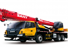 Teleskopické autojeřáby Sany STC160