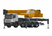 Teleskopické autojeřáby Locatelli TCL 55.50