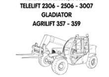 Teleskopické manipulátory Terexlift Agri 357