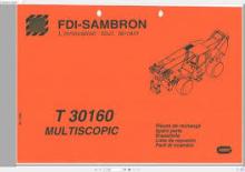 Teleskopické manipulátory Sambron T 30160 S