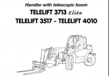 Teleskopické manipulátory Terexlift Telelift 3517