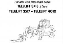 Teleskopické manipulátory Terexlift Telelift 3713 Elite